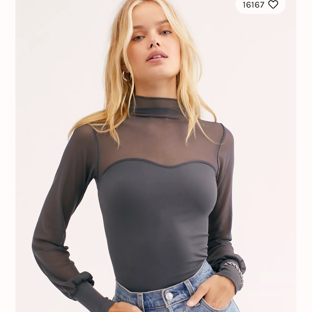 Free People Light Up Layering Top